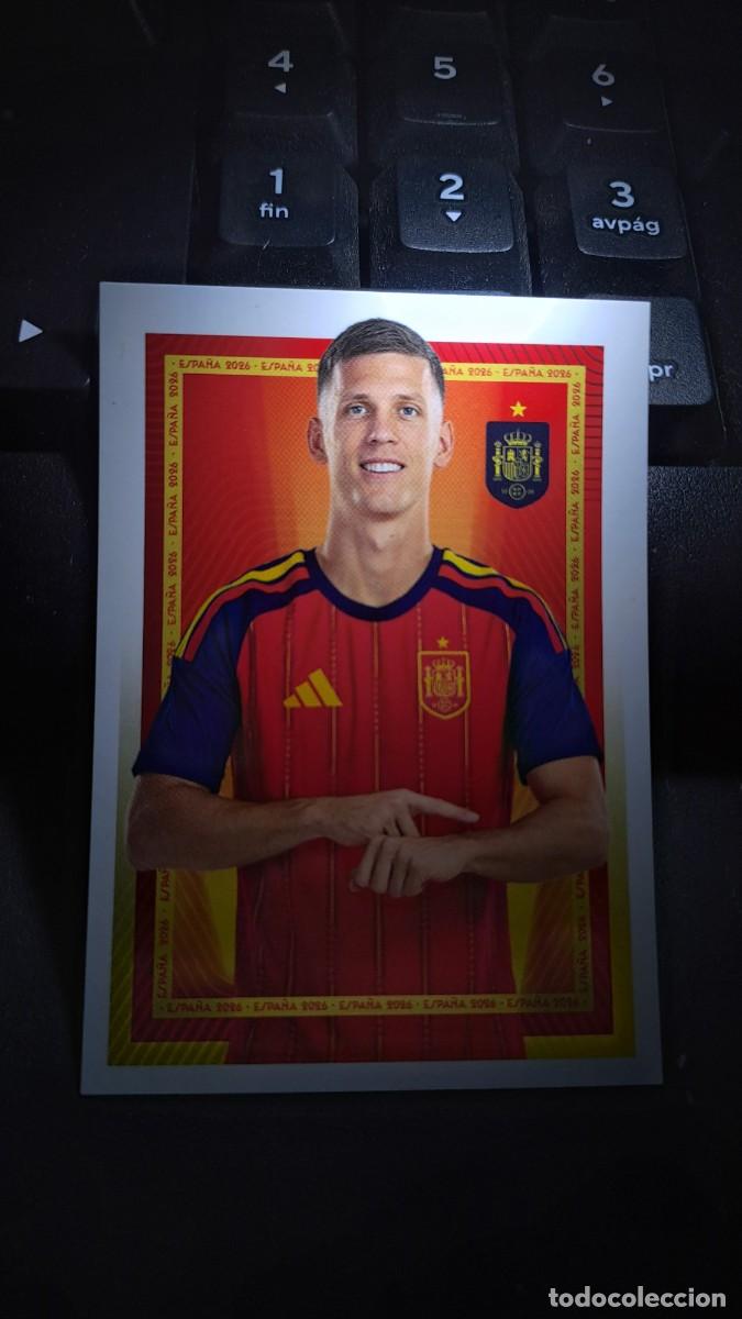 Coleccionismo cromos antiguos: CROMO DANI OLMO 47 ESPA&Ntilde;A 2026 26 MUNDIAL SELECCION ESPA&Ntilde;OLA CARREFOUR PANINI NUNCA PEGADO