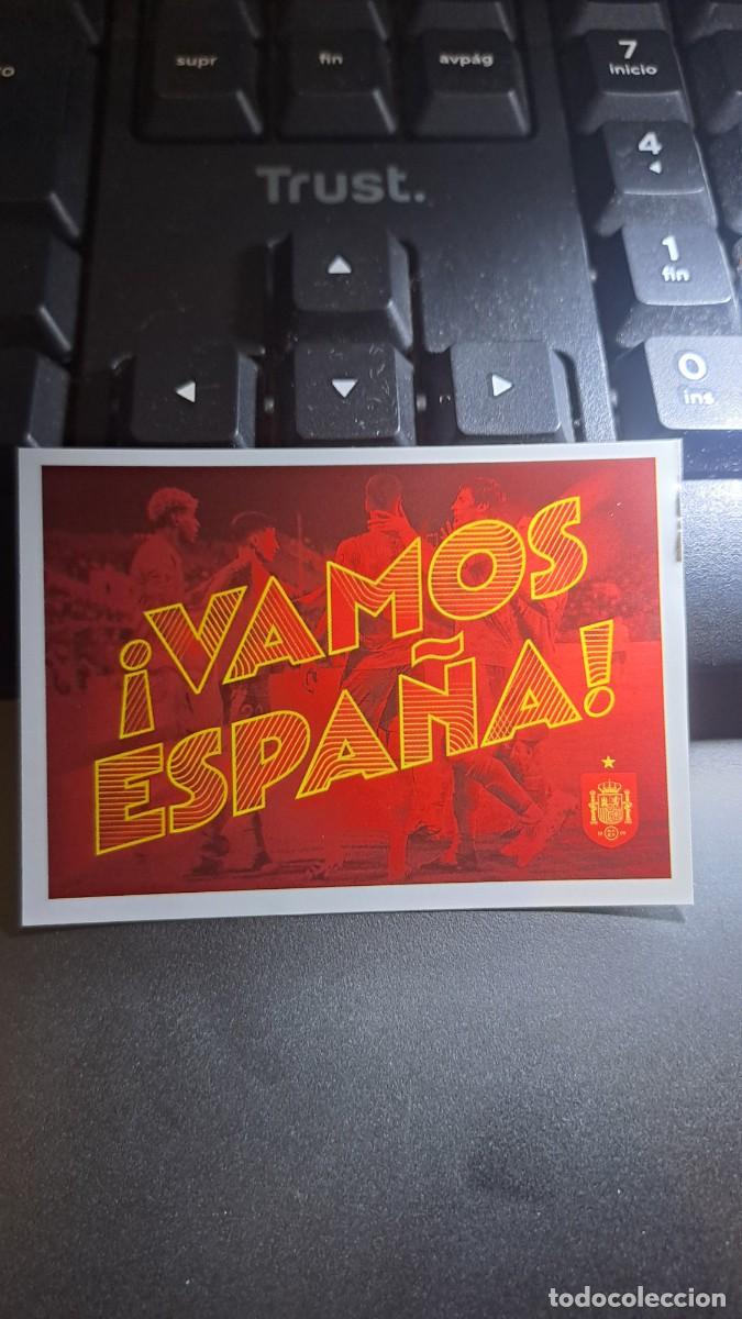 Coleccionismo cromos antiguos: CROMO VAMOS ESPA&Ntilde;A 2026 26 MUNDIAL SELECCION ESPA&Ntilde;OLA CARREFOUR PANINI NUNCA PEGADO