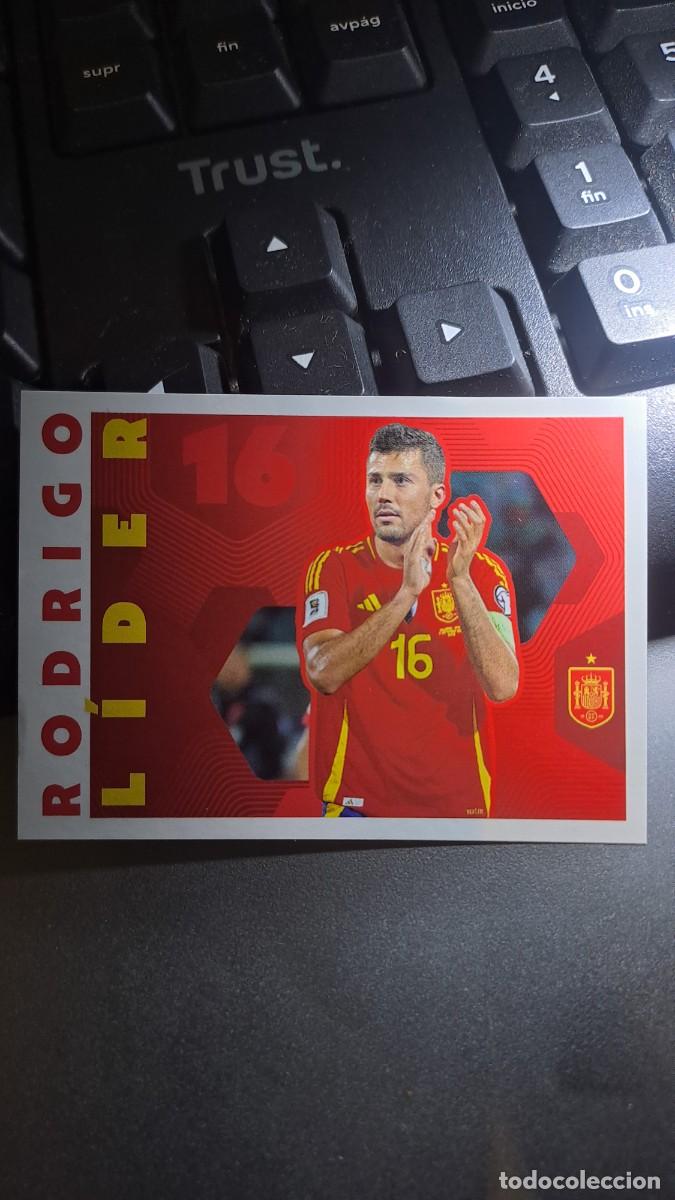 Coleccionismo cromos antiguos: CROMO RODRI RODRIGO 68 LIDER ESPA&Ntilde;A 2026 26 MUNDIAL SELECCION ESPA&Ntilde;OLA CARREFOUR PANINI NUNCA PEGADO