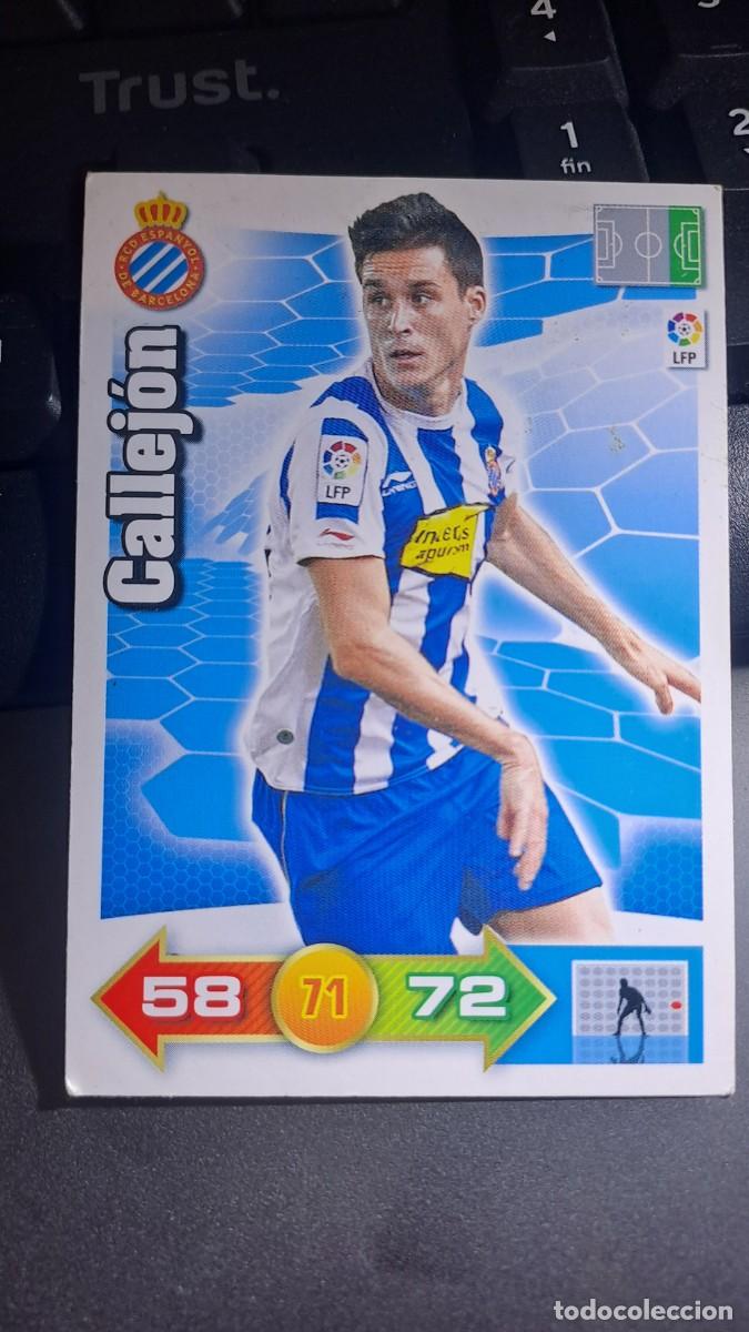 Coleccionismo cromos antiguos: ADRENALYN XL CALLEJON 105 ESPANYOL ESPA&Ntilde;OL CROMO LIGA 2010 2011 10 11 PANINI