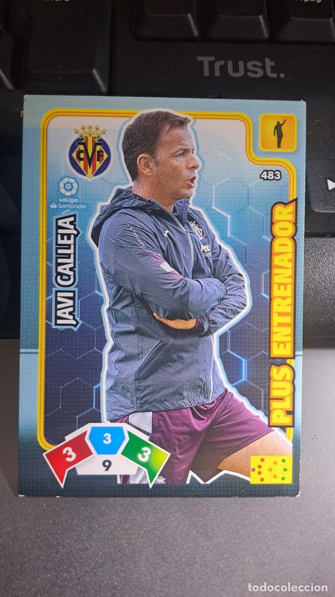 Coleccionismo cromos antiguos: ADRENALYN XL JAVI CALLEJA 483 PLUS ENTRENADOR 483 VILLARREAL CROMO LIGA 2019 2020 19 20 PANINI