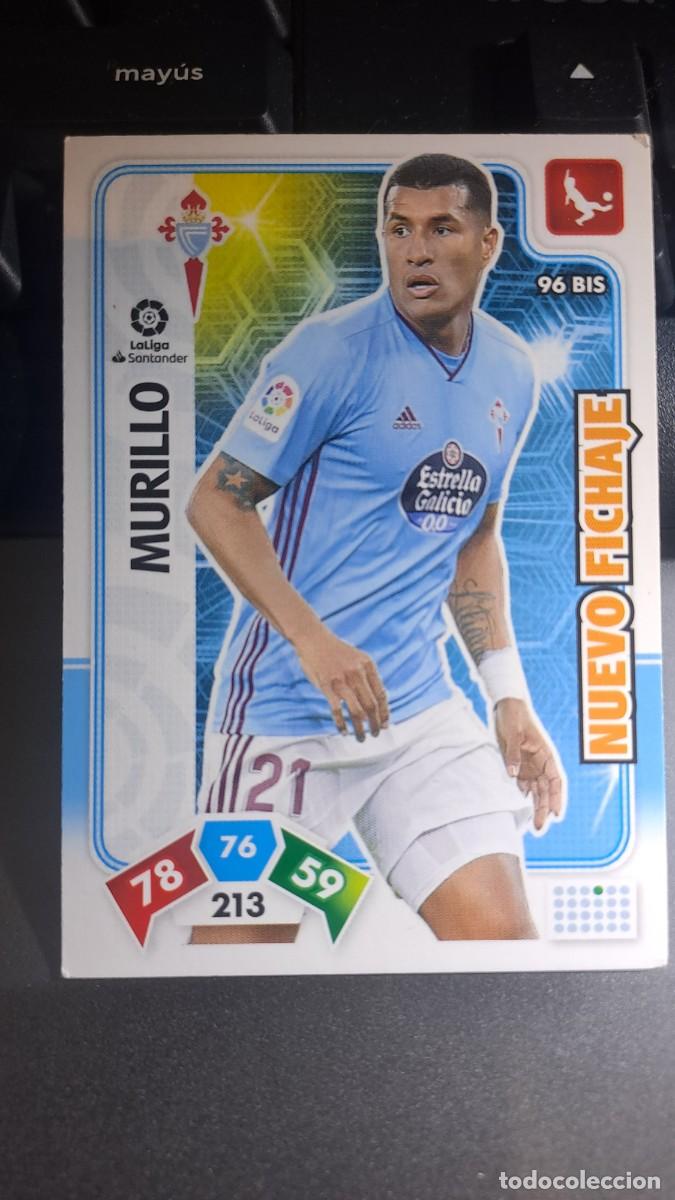Coleccionismo cromos antiguos: ADRENALYN XL MURILLO 96 BIS NUEVO FICHAJE CELTA DE VIGO CROMO LIGA 2019 2020 19 20 PANINI