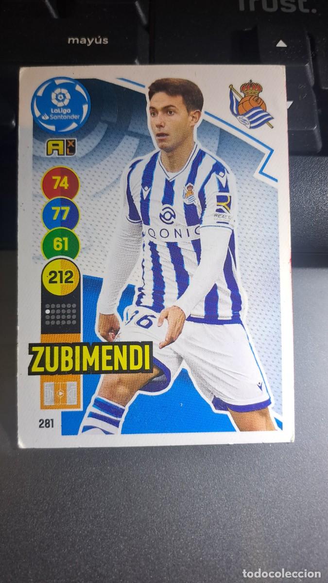 Coleccionismo cromos antiguos: ADRENALYN XL ZUBIMENDI 281 REAL SOCIEDAD CROMO LIGA 2020 2021 20 21 PANINI