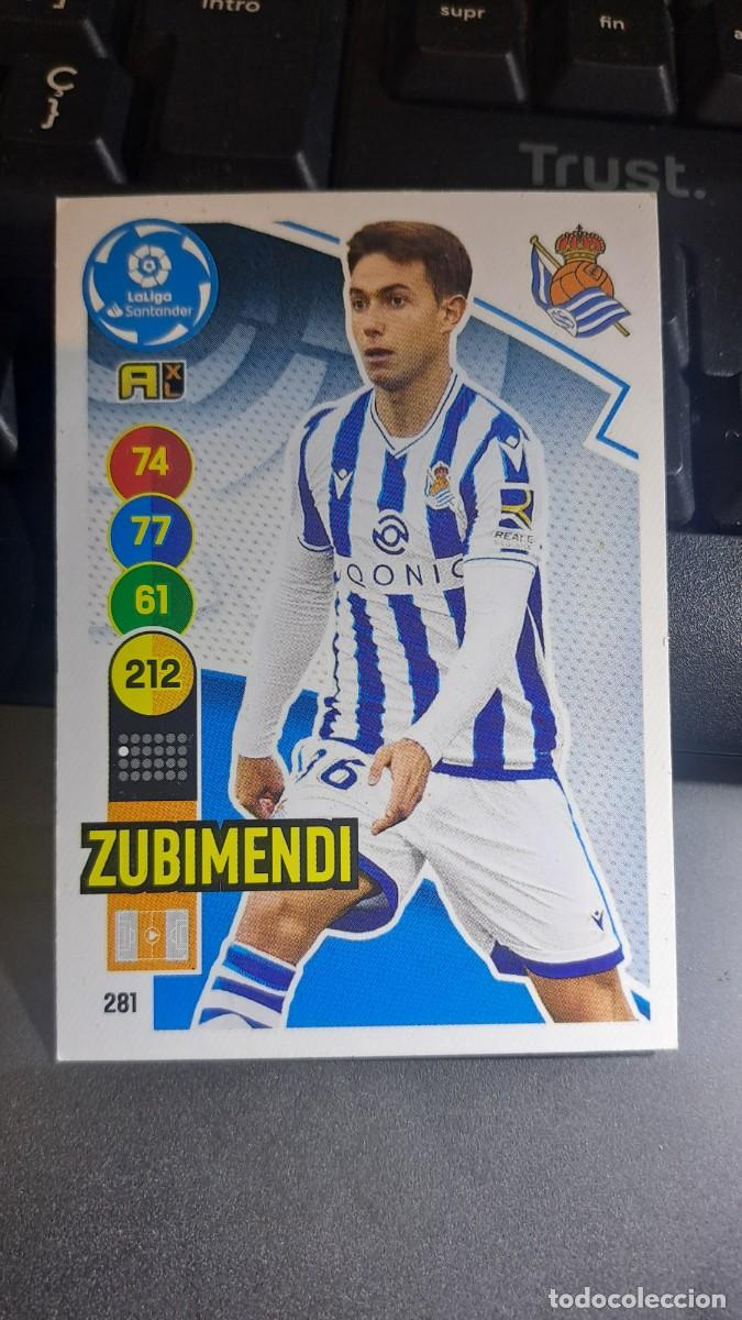 Coleccionismo cromos antiguos: ADRENALYN XL ZUBIMENDI 281 REAL SOCIEDAD CROMO LIGA 2020 2021 20 21 PANINI