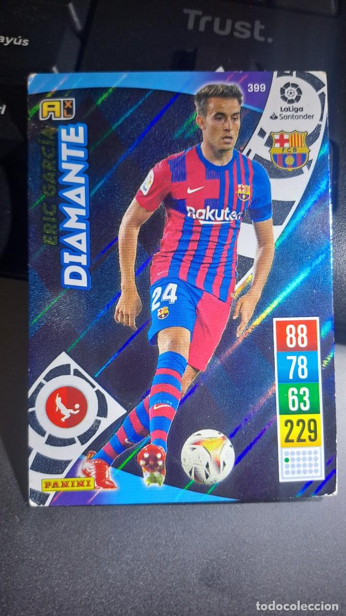 Coleccionismo cromos antiguos: ADRENALYN XL ERIC GARCIA 399 DIAMANTE 399 BARCELONA CROMO LIGA 2021 2022 21 22 PANINI