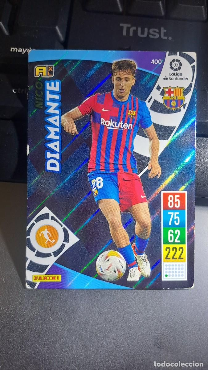 Coleccionismo cromos antiguos: ADRENALYN XL NICO 400 DIAMANTE 400 BARCELONA CROMO LIGA 2021 2022 21 22 PANINI