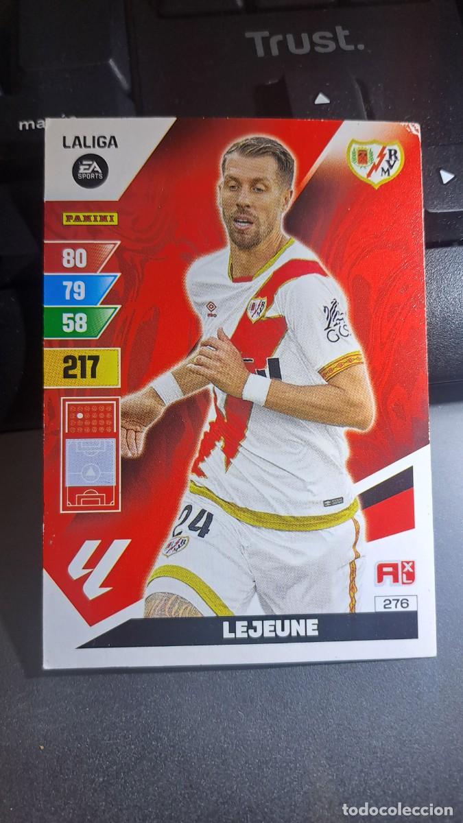 Coleccionismo cromos antiguos: ADRENALYN XL LEJEUNE 276 RAYO VALLECANO CROMO LIGA 2023 2024 23 24 PANINI