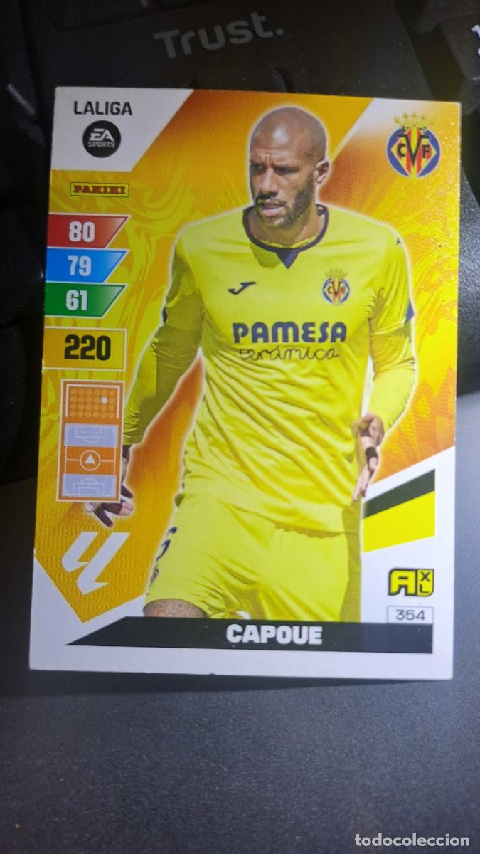 Coleccionismo cromos antiguos: ADRENALYN XL CAPOUE 354 VILLARREAL CROMO LIGA 2023 2024 23 24 PANINI
