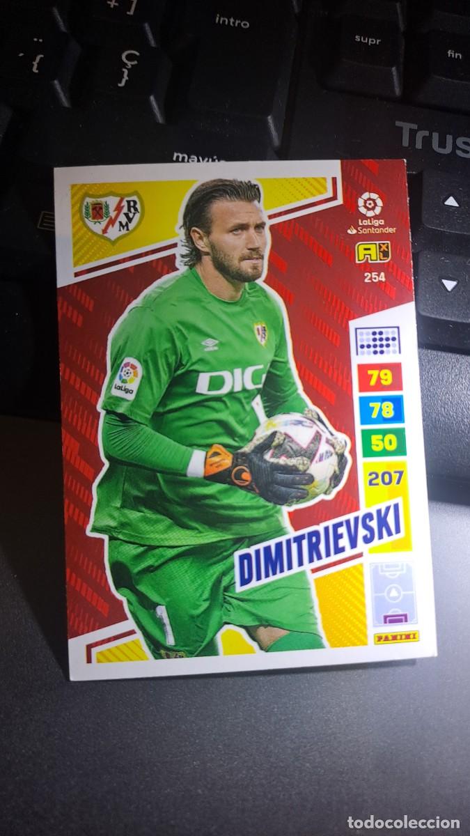 Coleccionismo cromos antiguos: ADRENALYN XL DIMITRIEVSKI 254 RAYO VALLECANO CROMO LIGA 2022 2023 22 23 PANINI
