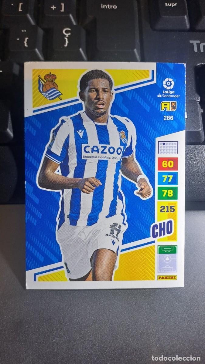 Coleccionismo cromos antiguos: ADRENALYN XL CHO 286 REAL SOCIEDAD CROMO LIGA 2022 2023 22 23 PANINI