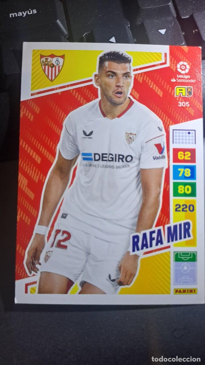 Coleccionismo cromos antiguos: ADRENALYN XL RAFA MIR 305 SEVILLA CROMO LIGA 2022 2023 22 23 PANINI