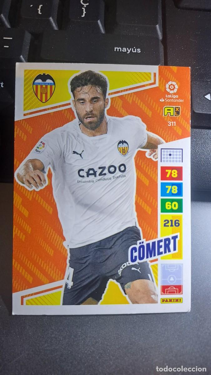 Coleccionismo cromos antiguos: ADRENALYN XL COMERT 311 VALENCIA CROMO LIGA 2022 2023 22 23 PANINI