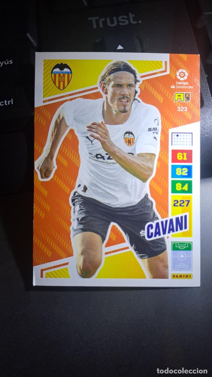 Coleccionismo cromos antiguos: ADRENALYN XL CAVANI 323 VALENCIA CROMO LIGA 2022 2023 22 23 PANINI
