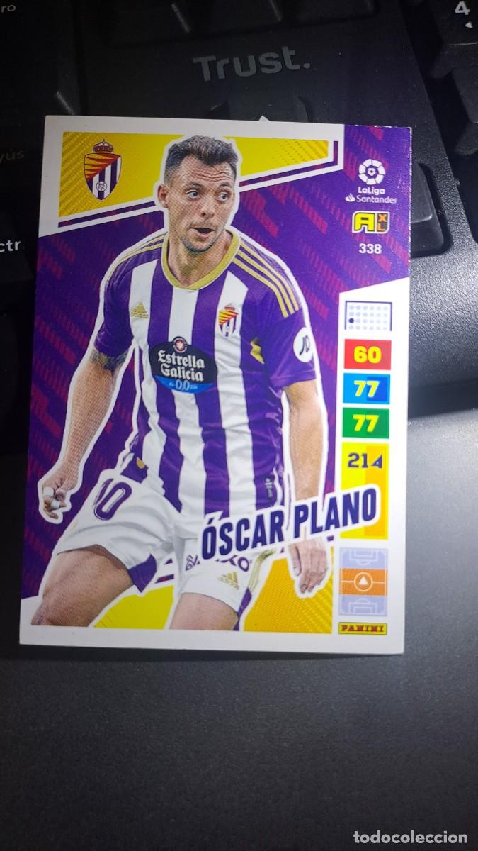 Coleccionismo cromos antiguos: ADRENALYN XL OSCAR PLANO 338 VALLADOLID CROMO LIGA 2022 2023 22 23 PANINI