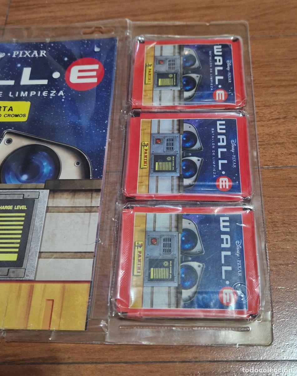 Coleccionismo cromos antiguos: BLISTER SIN ABRIR PANINI WALL.E - Foto 3