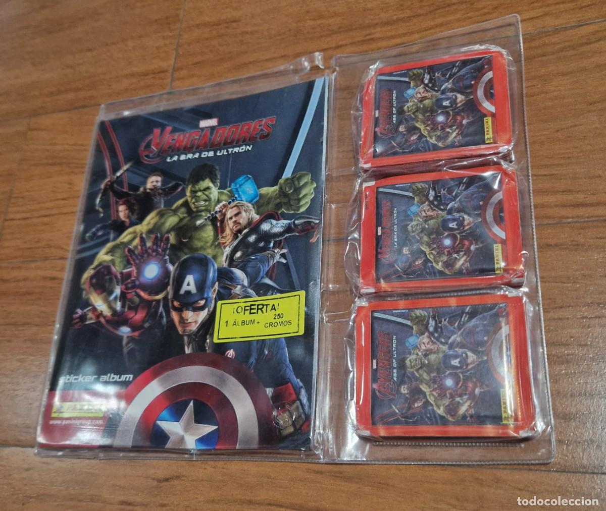 Coleccionismo cromos antiguos: BLISTER SIN ABRIR VENGADORES LA ERA DE ULTRON PANINI