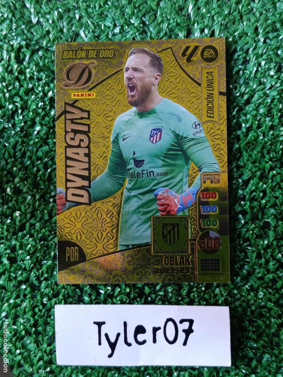 Coleccionismo cromos antiguos: OBLAK DYNASTY ATLETICO DE MADRID ADRENALYN XL 2024 2025 24 25
