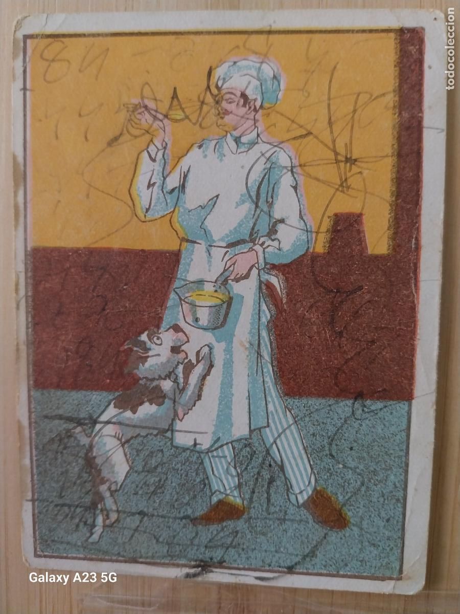 Coleccionismo cromos antiguos: SALSA ITALIANA RECETA CROMO 19 CHOCOLATES TORRAS PUBLICIDAD ORIGINAL ANTIGUO 11X8CMS **