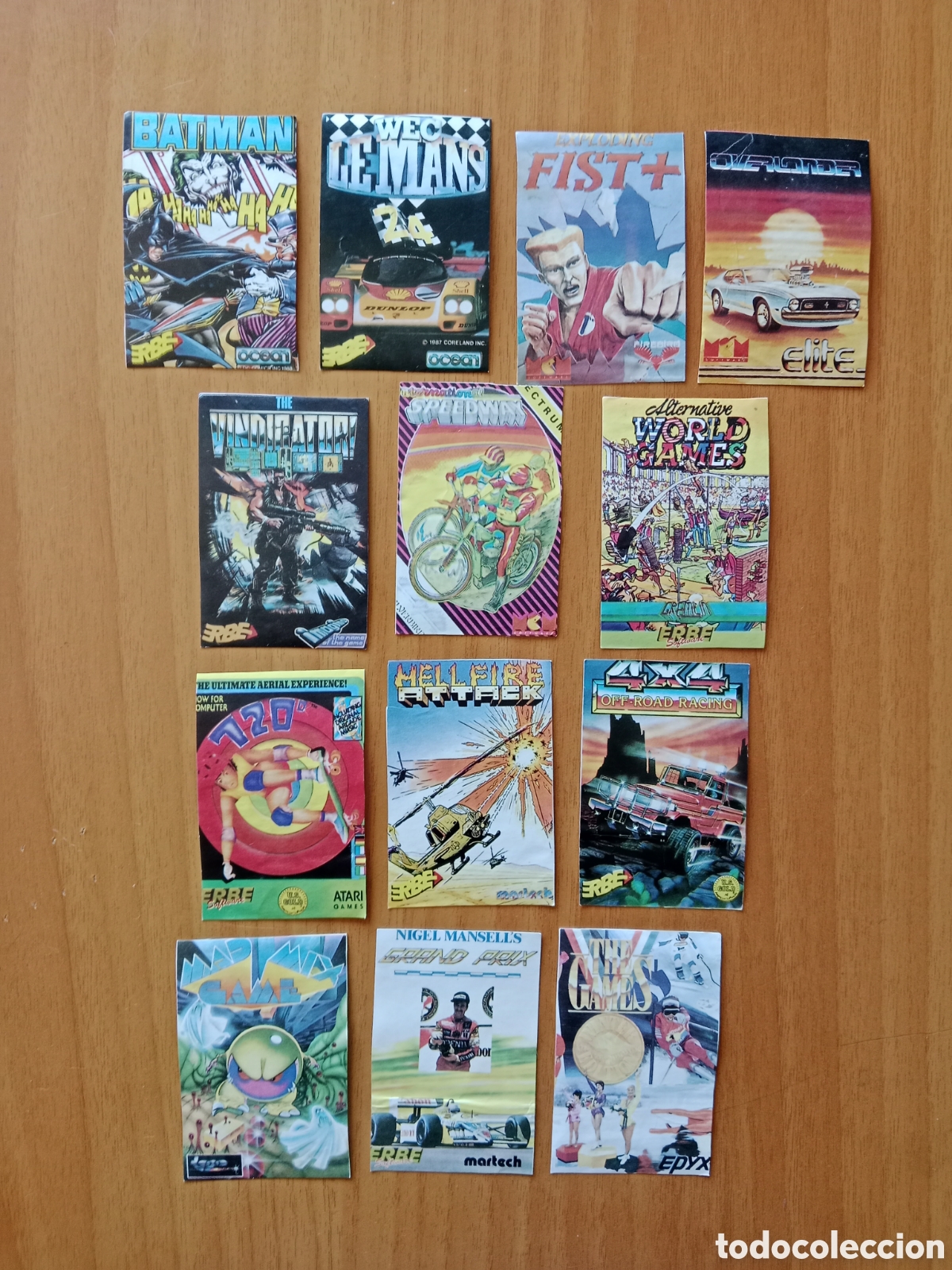 Coleccionismo cromos antiguos: LOTE CROMOS MIX 92 VIDEOJUEGOS