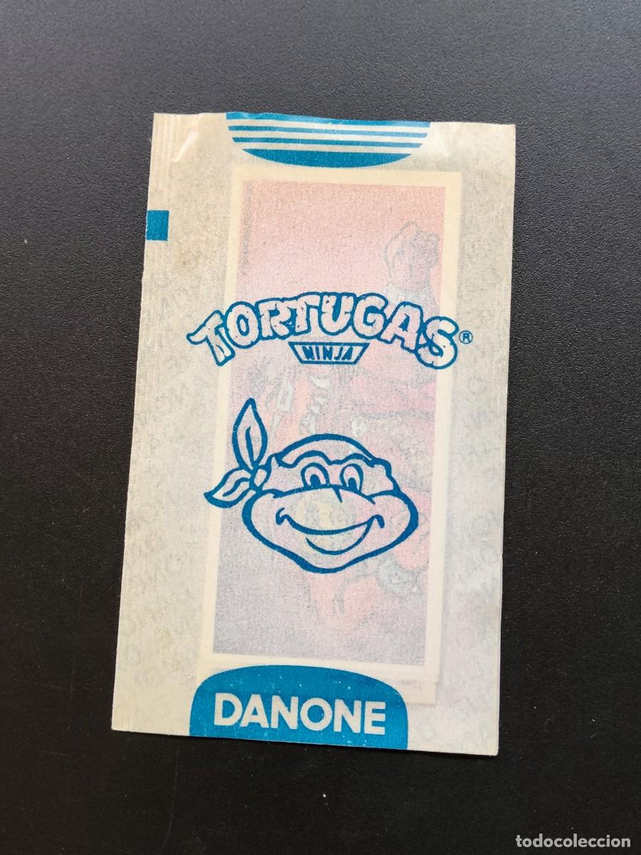 Coleccionismo cromos antiguos: SOBRE CROMOS TORTUGAS NINJA DANONE CERRADO SIN ABRIR