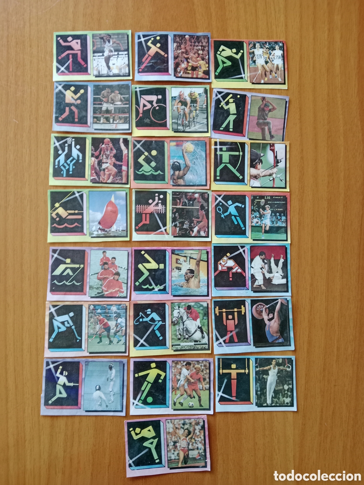 Coleccionismo cromos antiguos: LOTE CROMOS MIX 92 DEPORTES