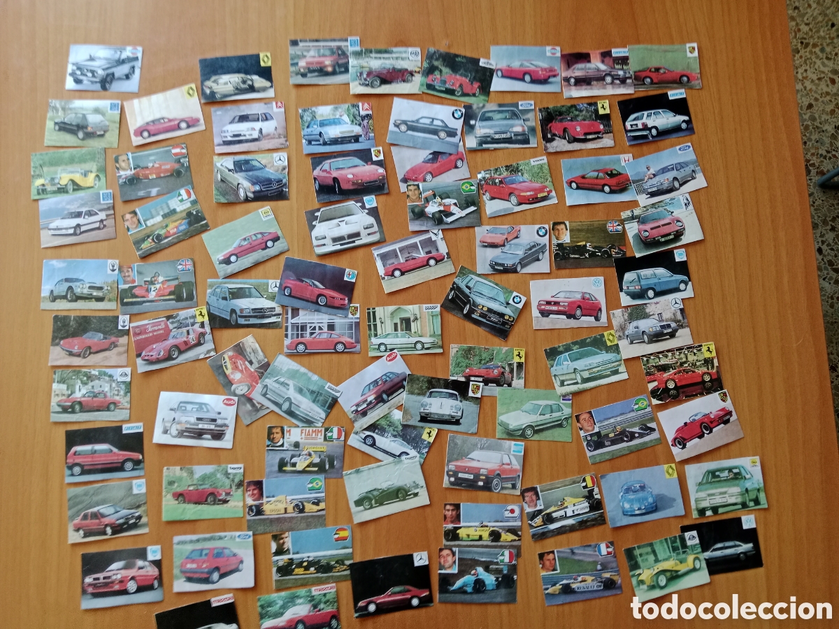 Coleccionismo cromos antiguos: LOTE CROMOS MIX92 COCHES