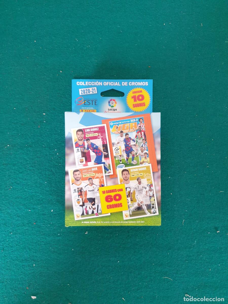 Colecionismo Cromos antigos: 1 CAJA CON 10 SOBRES SIN ABRIR CROMOS LIGA ESTE 2020-2021-PANINI