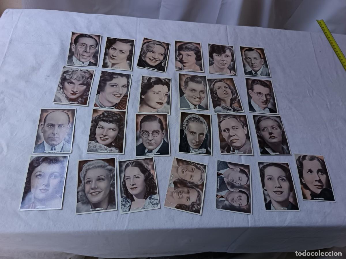 Collezionismo Figurine antiche: 25 Antiguos Cromos de artistas de cine y radio, Film Stage & Radio Stars, Ardath Cork, completa