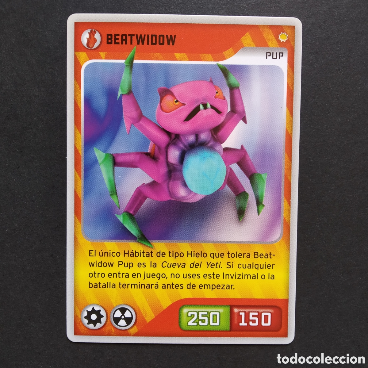 Coleccionismo cromos antiguos: CROMO - N&ordm; 001 - BEATWIDOW - INVIZIMALS, DESAFIOS OCULTOS - PANINI - A&Ntilde;O 2013