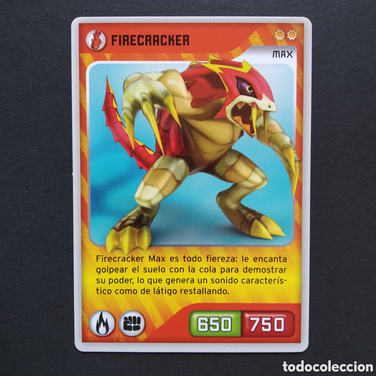 Coleccionismo cromos antiguos: CROMO - N&ordm; 006 - FIRECRACKER - INVIZIMALS, DESAFIOS OCULTOS - PANINI - A&Ntilde;O 2013