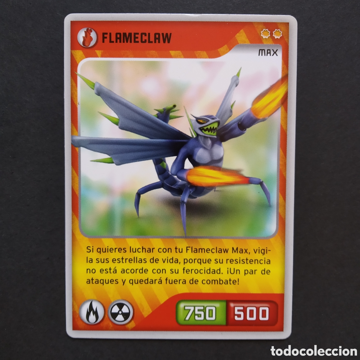 Coleccionismo cromos antiguos: CROMO - N&ordm; 009 - FLAMECLAW - INVIZIMALS, DESAFIOS OCULTOS - PANINI - A&Ntilde;O 2013
