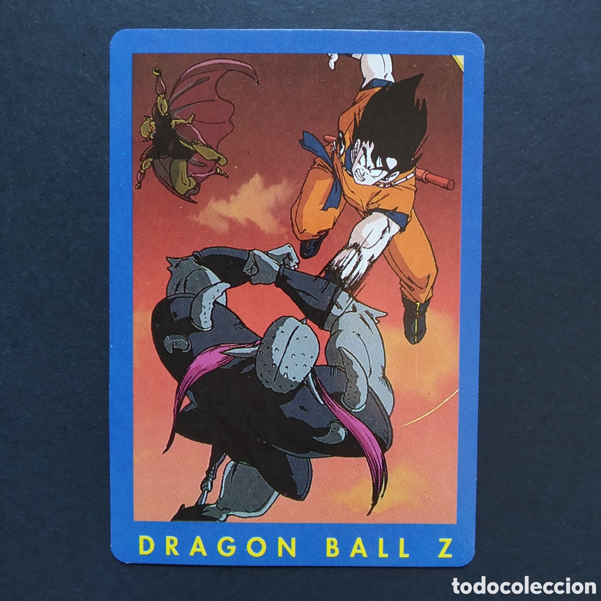 Coleccionismo cromos antiguos: CROMO - N&ordm; 076 - DRAGON BALL Z SERIE 1 (AZUL) - PANINI
