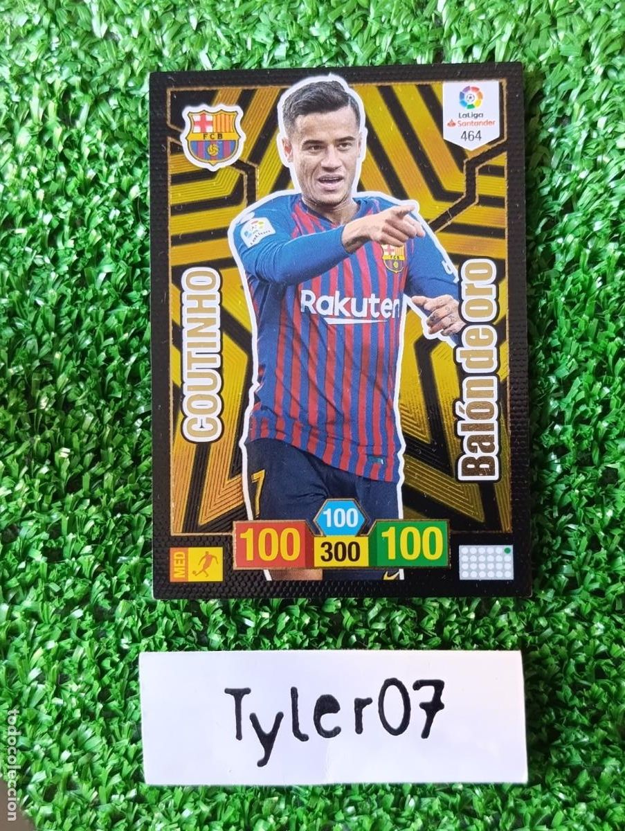 Coleccionismo cromos antiguos: COUTINHO 464 BARCELONA BALON DE ORO ADRENALYN XL 2019 2020 19 20