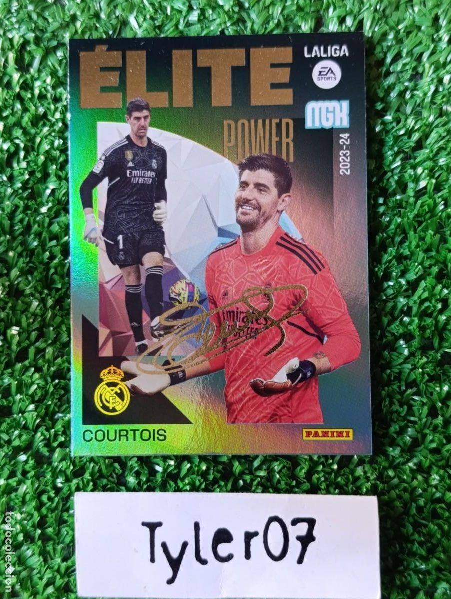 Coleccionismo cromos antiguos: COURTOIS ELITE POWER REAL MADRID MEGACRACKS 2023 2024 23 24