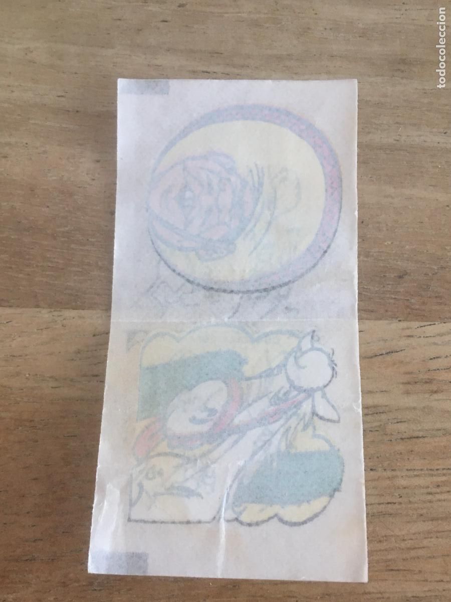 Coleccionismo cromos antiguos: chicle lucky luke cromo original nunca pegado