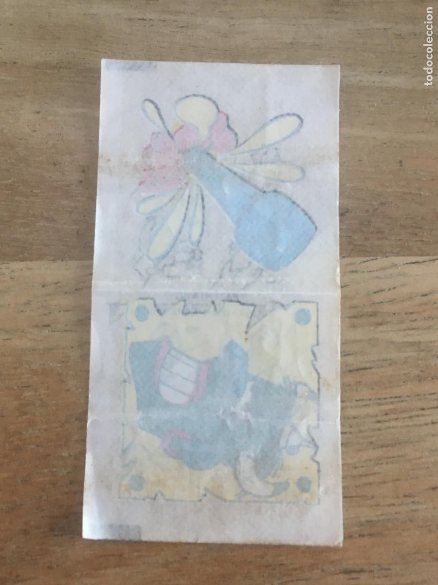 Coleccionismo cromos antiguos: chicle monstruos cromo original nunca pegado