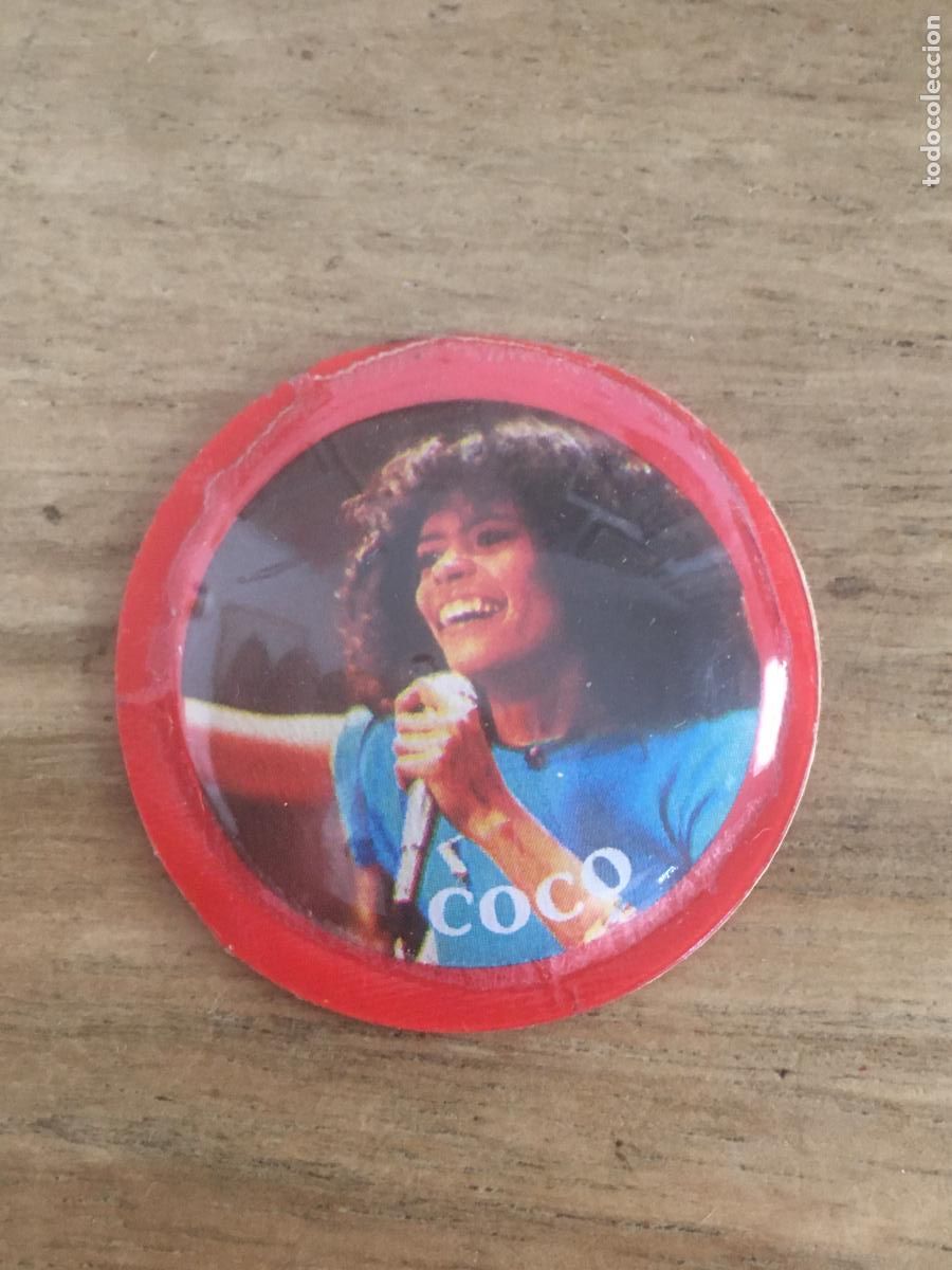 Coleccionismo cromos antiguos: panrico fama chapas adhesivas cromo original nunca pegado