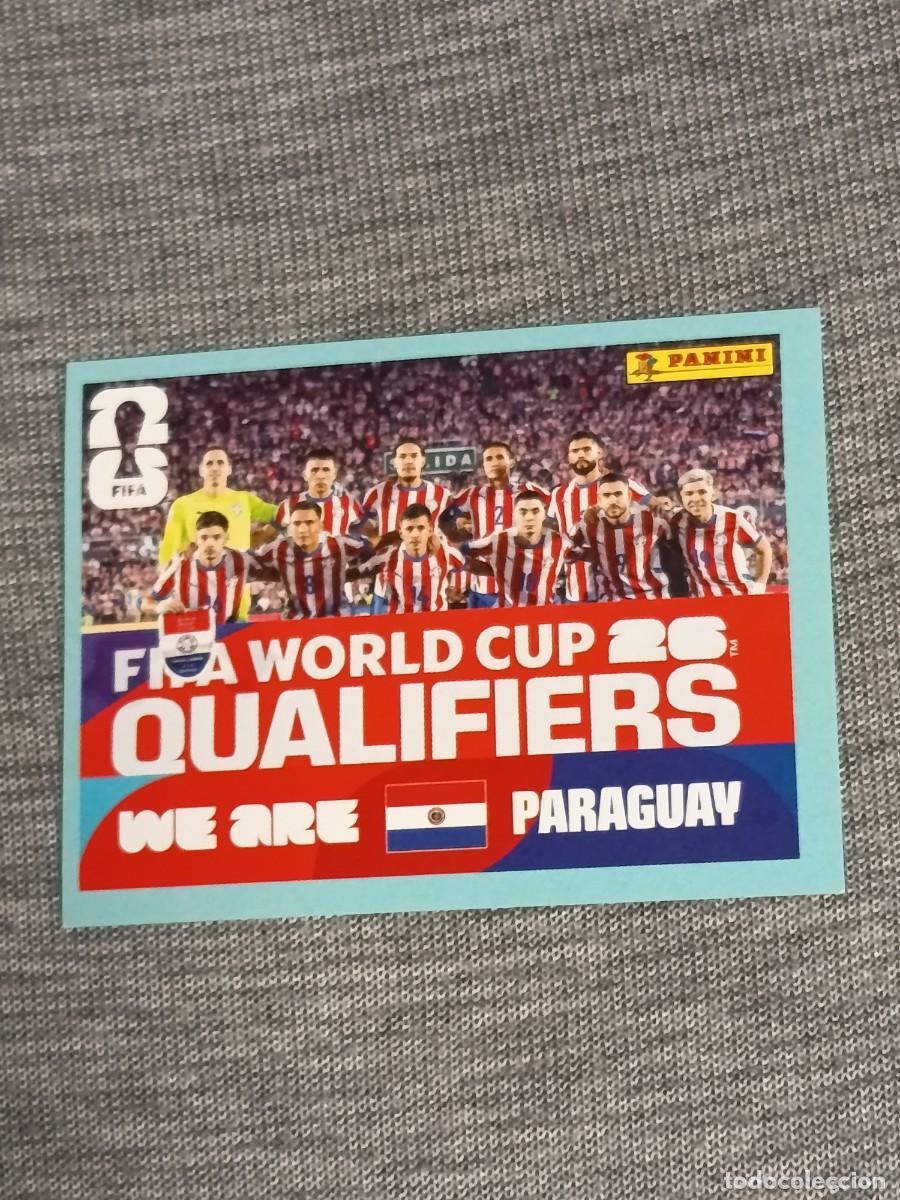 Coleccionismo cromos antiguos: ALINEACI&Oacute;N DE PARAGUAY PAR 13 STICKER MUNDIAL 2026 PANINI FIFA WORLD CUP NUEVO