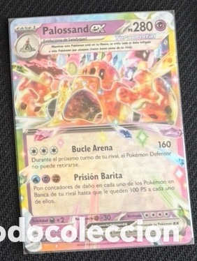 Coleccionismo cromos antiguos: Carta Pokemon TCG EX PALOSSAND