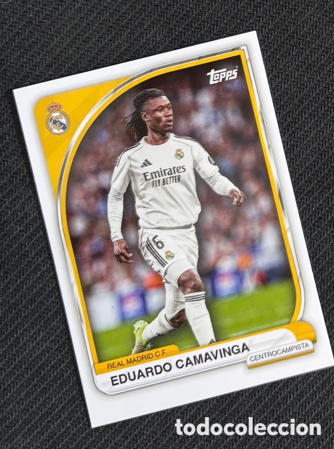 Coleccionismo cromos antiguos: CAMAVINGA Topps Real Madrid Collector Tin 2025/26