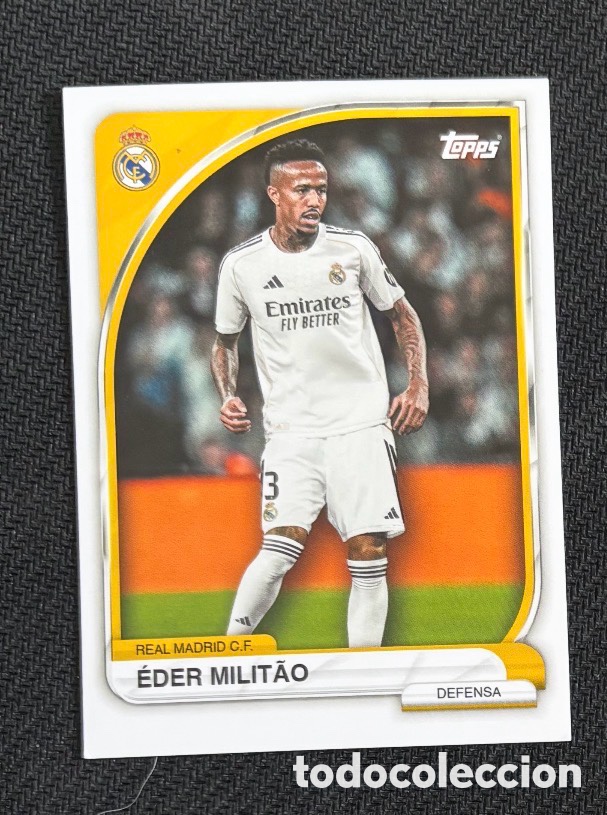 Coleccionismo cromos antiguos: EDER MILITAO Topps Real Madrid Collector Tin 2025/26