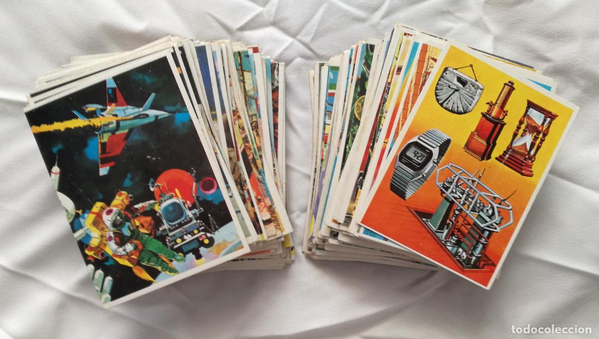 Coleccionismo cromos antiguos: Lote de 165 cromos del album Tecnica y Accion, ESTE - Nunca pegados; todos diferentes