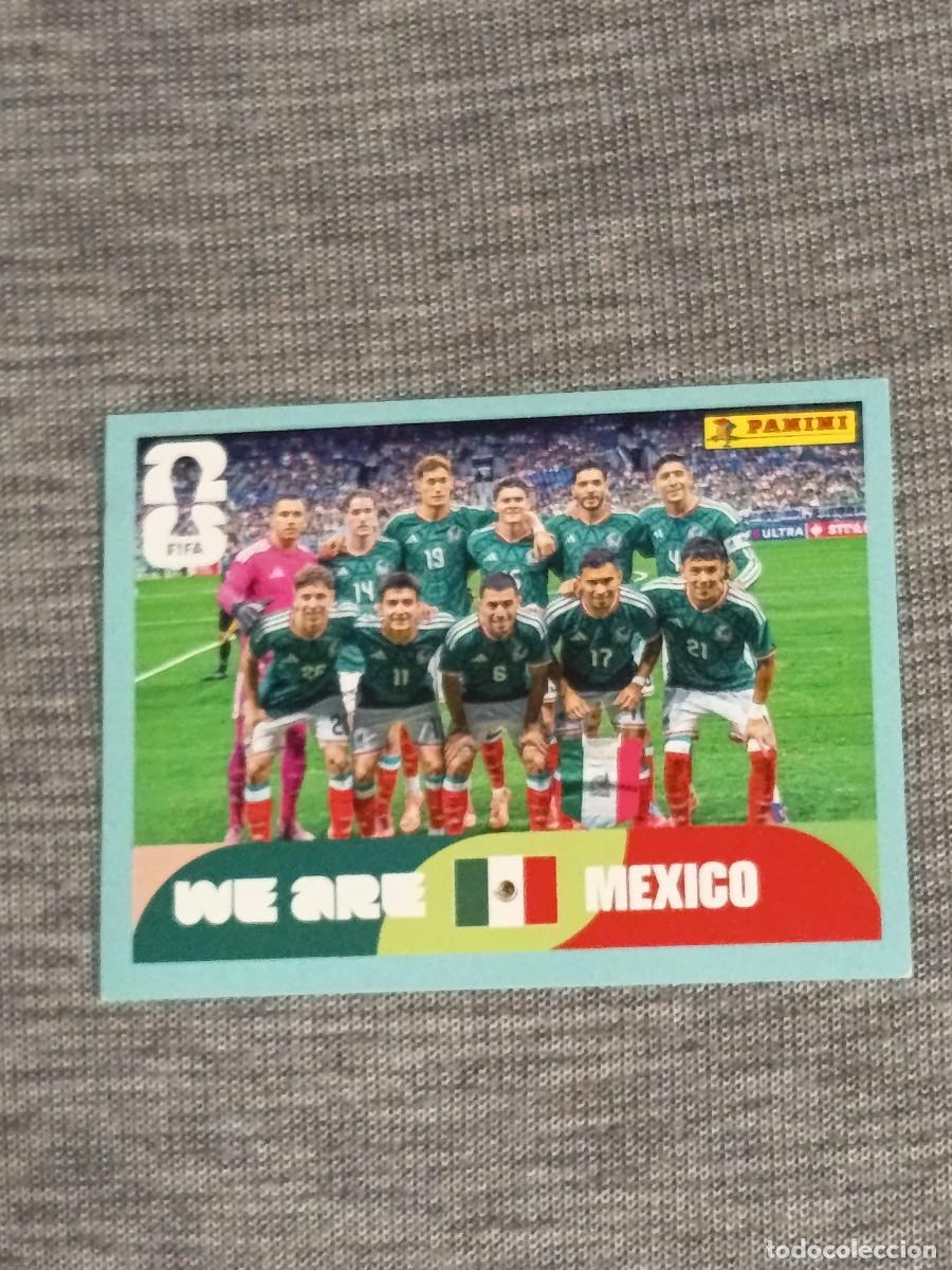 Coleccionismo cromos antiguos: ALINEACI&Oacute;N DE MEXICO MEX 13 STICKER MUNDIAL 2026 PANINI FIFA WORLD CUP NUEVO