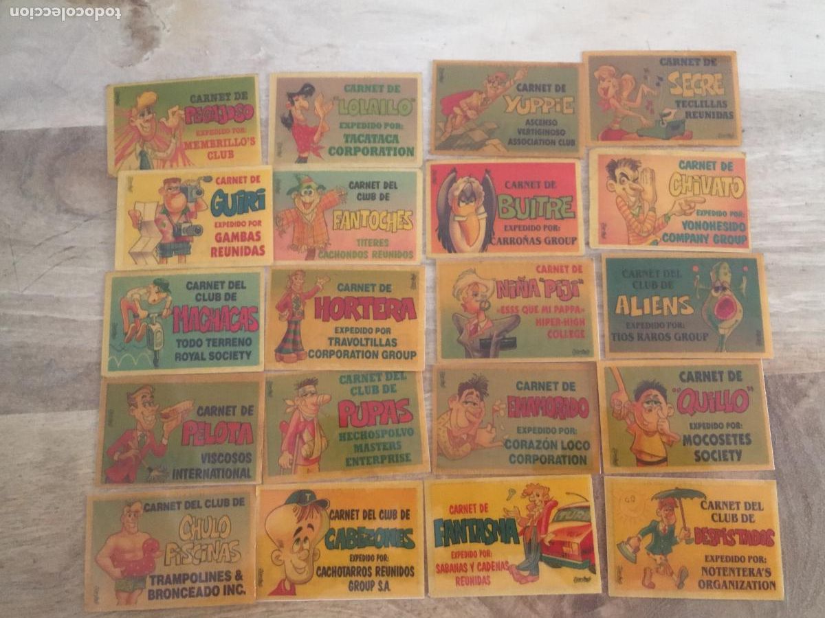 Coleccionismo cromos antiguos: bollycao bolly carnet lote 20 cromos diferentes nunca pegados
