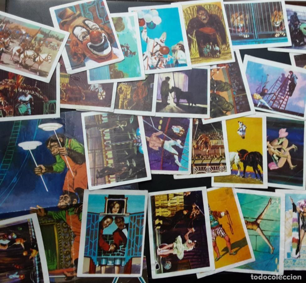 Coleccionismo cromos antiguos: Dos cromos de la historia del circo