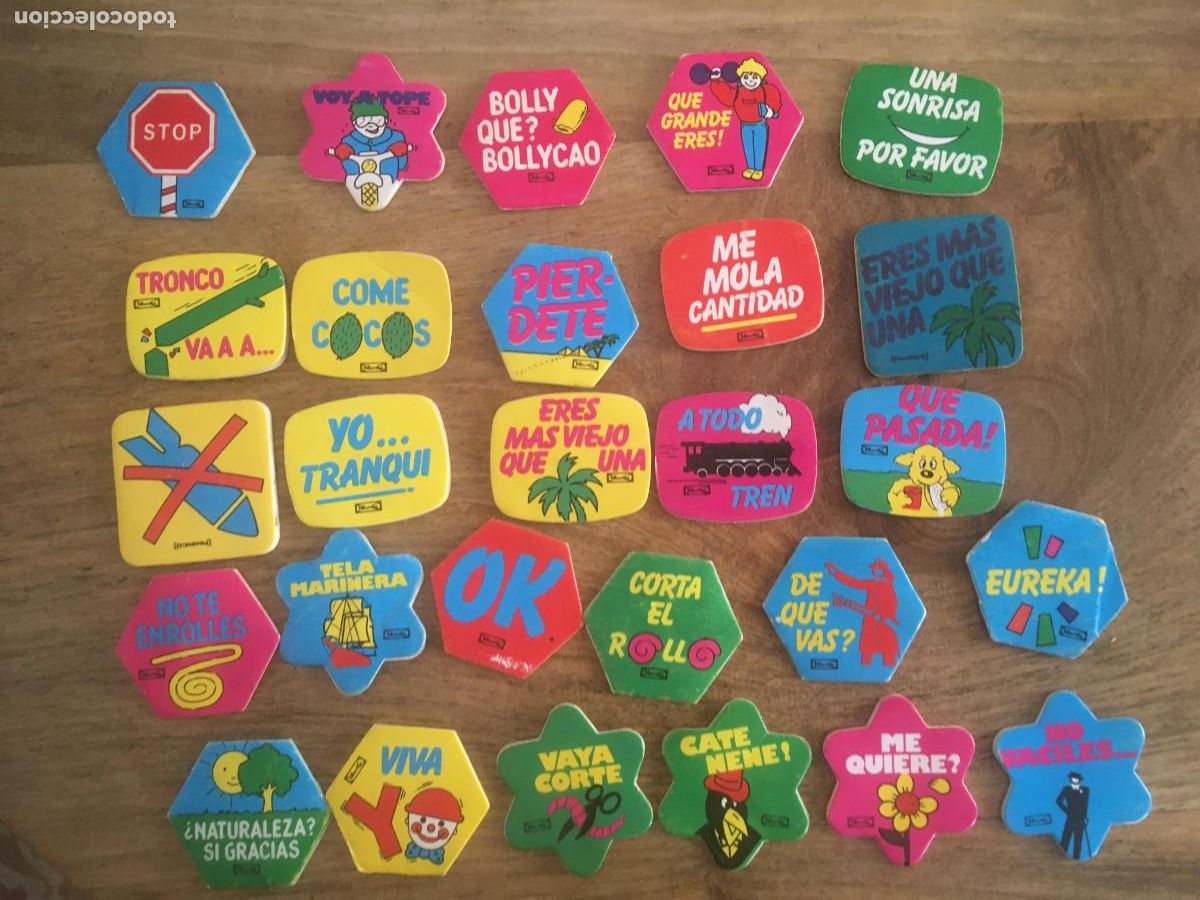 Coleccionismo cromos antiguos: panrico cromos acolchados troquelados lote 27 cromos nunca pegados