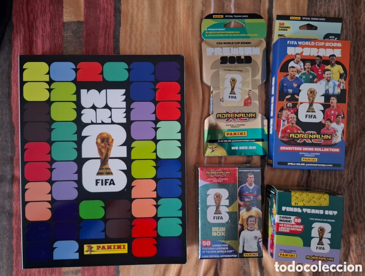 Coleccionismo cromos antiguos: Lote 819 cromos adrenalyn album completo mundial 2026,2 actualizacion, dream box...