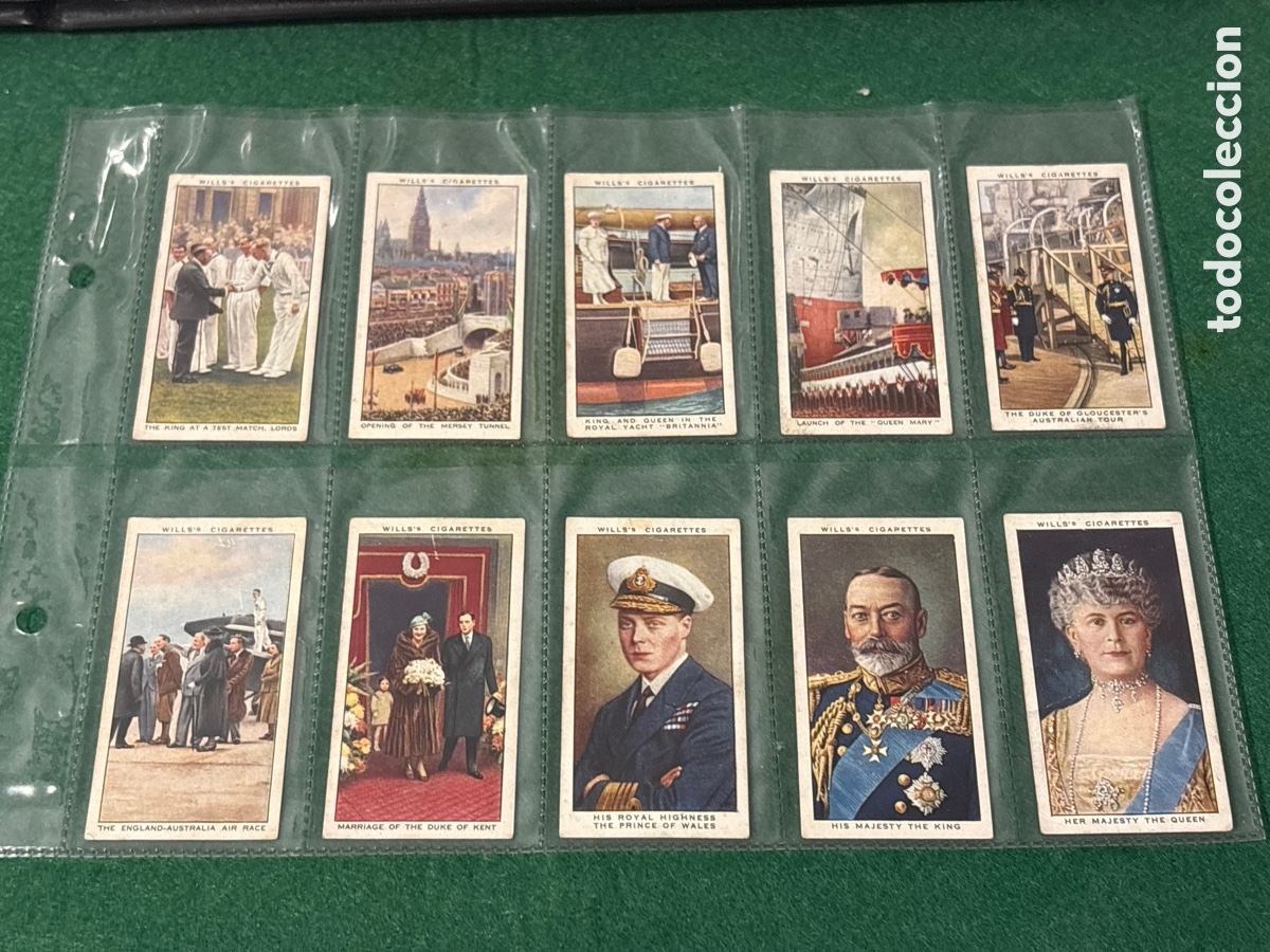 Collezionismo Figurine antiche: Antiguos cromos, The Reign of HM King George V, cigarrillos tabaco WD & HO Wills (A17)