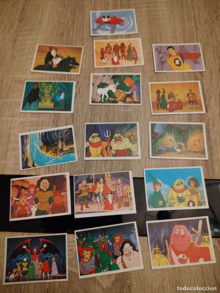 Coleccionismo cromos antiguos: Dragones y mazmorras- lote de cromo