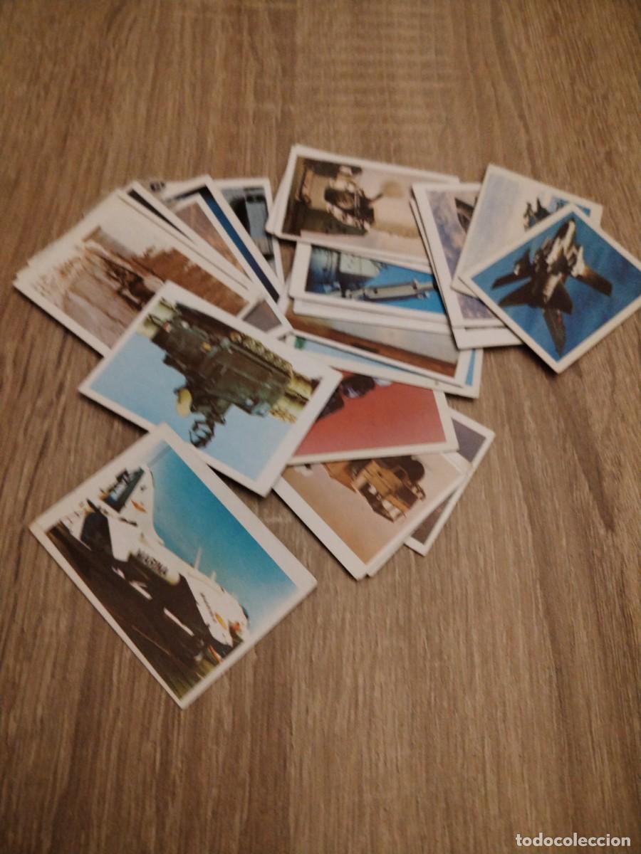 Coleccionismo cromos antiguos: Fuerza de choque-lote de 23 cromos